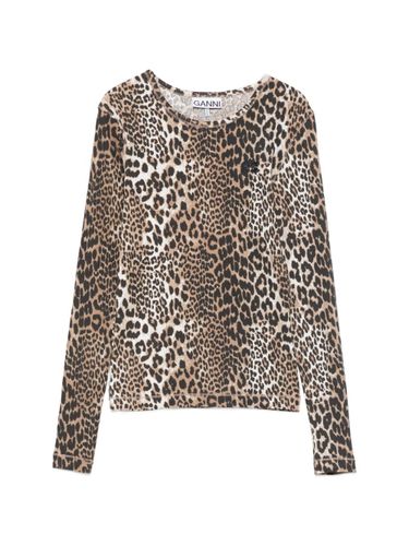 GANNI Organic Cotton T-Shirt - GANNI - Modalova