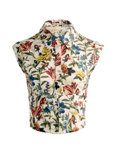 ALICE+OLIVIA Printed Cotton Shirt - ALICE+OLIVIA - Modalova