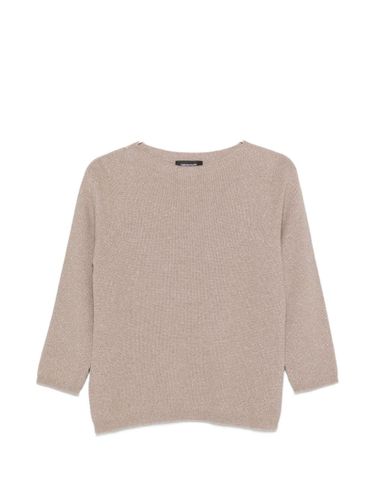 Wool Blend Crewneck Sweater - Fabiana Filippi - Modalova
