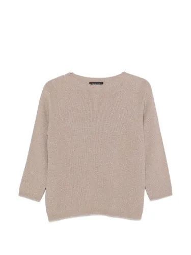 Wool Blend Crewneck Sweater - Fabiana Filippi - Modalova