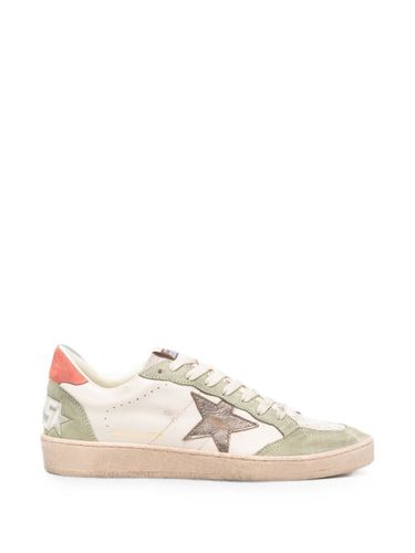 Ball Star Leather Sneakers - Golden Goose - Modalova