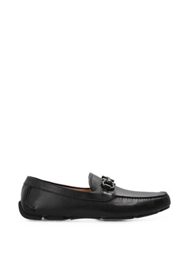 Ferragamo Leather Driver Shoes - Ferragamo - Modalova