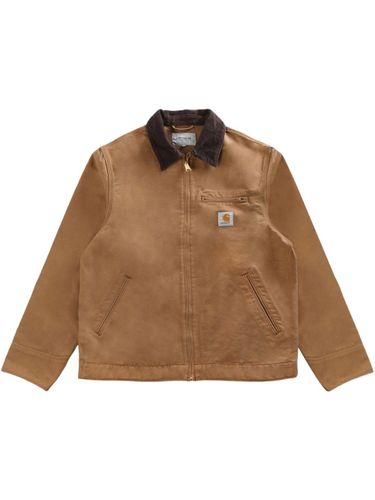 Carhartt WIP Logo Canvas Jacket - Carhartt WIP - Modalova