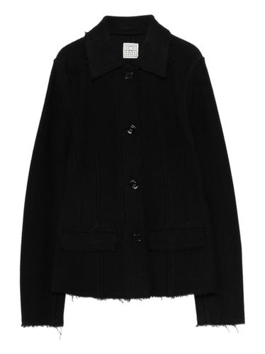 TOTEME Raw Hem Cotton Jacket - TOTEME - Modalova