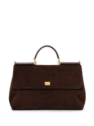My Sicily Large Leather Handbag - Dolce & Gabbana - Modalova