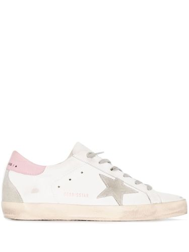 Super-Star Leather Sneakers - Golden Goose - Modalova