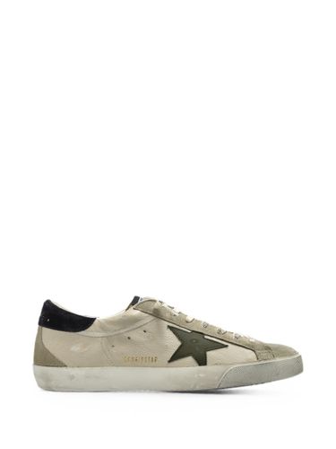 Super-Star Leather Sneakers - Golden Goose - Modalova