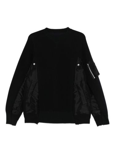 Sacai Cotton Blend Sweater - Sacai - Modalova