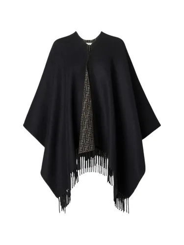Fendi Ff Wool And Cashmere Poncho - Fendi - Modalova