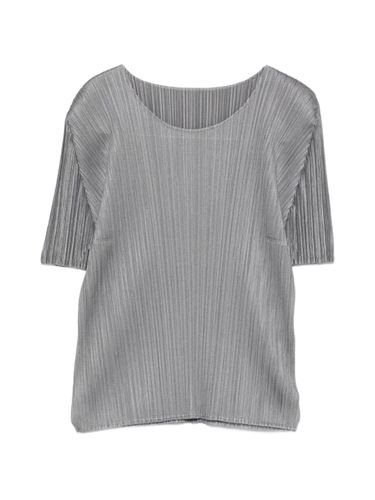 Pleated -Tshirt - PLEATS PLEASE ISSEY MIYAKE - Modalova