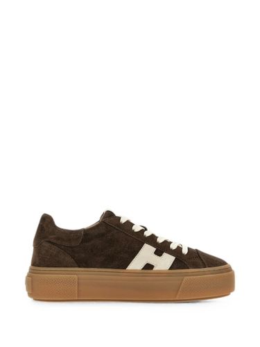 Hogan H705 Leather Sneakers - Hogan - Modalova