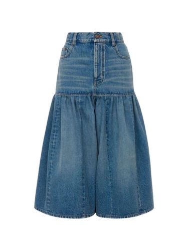 Chloé Baloon Denim Bermuda Shorts - Chloé - Modalova