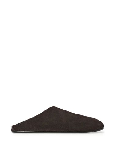 The Row Hudson Leather Slippers - The Row - Modalova