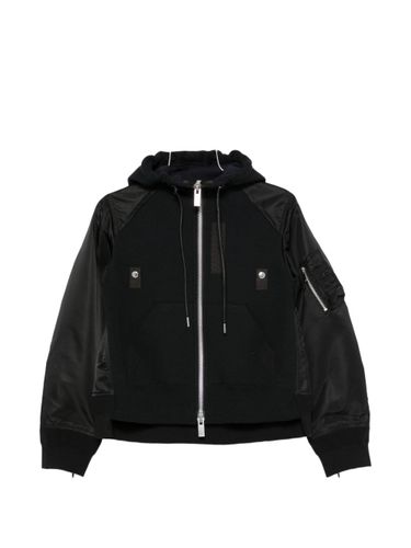 Sacai Cotton Blend Hoodie - Sacai - Modalova