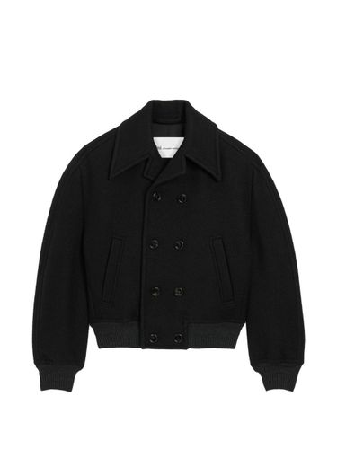 Ami Paris Wool Bomber Jacket - Ami Paris - Modalova