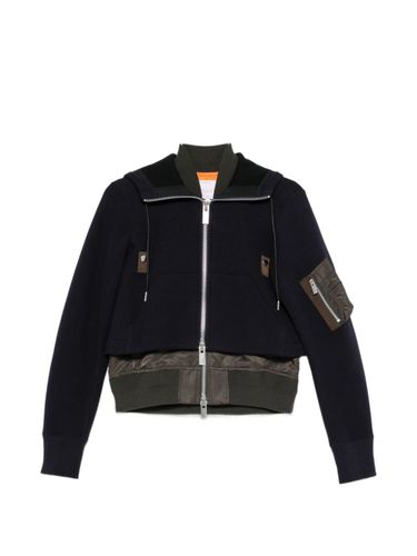 Sacai Cotton Blend Hoodie - Sacai - Modalova