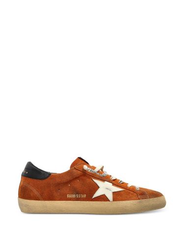 Super-Star Leather Sneakers - Golden Goose - Modalova