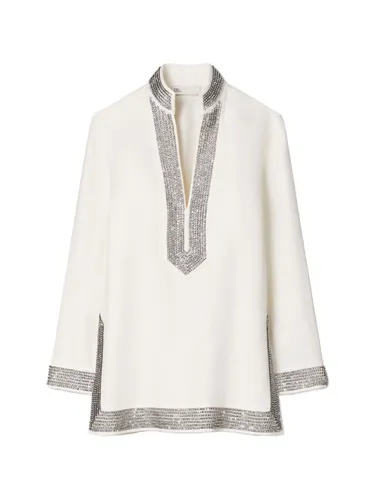 Tory Burch Linen Tunic - Tory Burch - Modalova