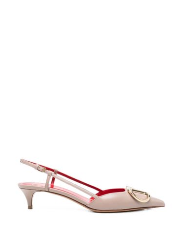 Vlogo Signature Leather Pumps - Valentino Garavani - Modalova
