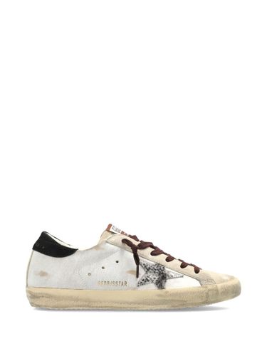 Super Star Leather Sneakers - Golden Goose - Modalova