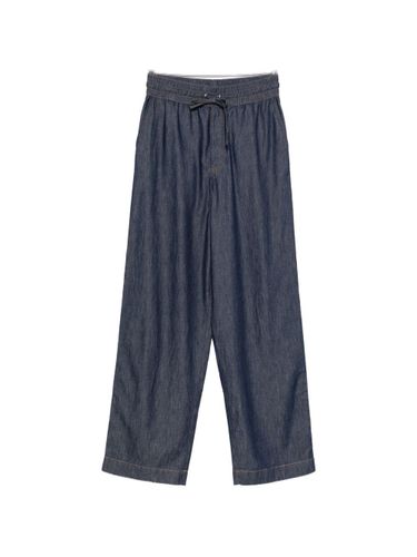 Loewe Denim Wide-Leg Trousers - Loewe - Modalova