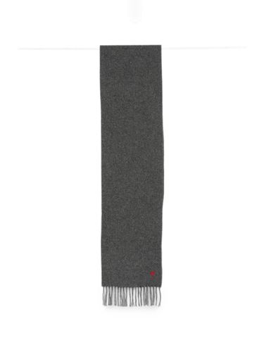 Ami Paris Ami De Coeur Wool Scarf - Ami Paris - Modalova