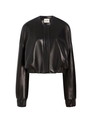 KHAITE Cordan Leather Jacket - KHAITE - Modalova