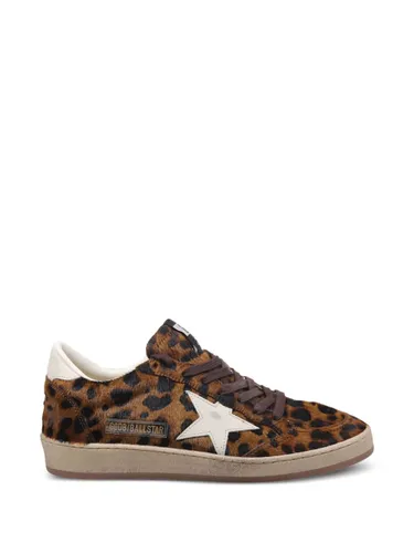 Ball Star Leather Sneakers - Golden Goose - Modalova