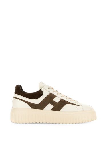Hogan H-Stripes Leather Sneakers - Hogan - Modalova