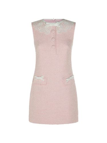 SELF PORTRAIT Bouclé Mini Dress - SELF PORTRAIT - Modalova