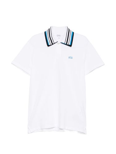 Loewe Anagram Cotton Polo Shirt - Loewe - Modalova