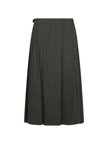 Wool Blend Midi Skirt - Brunello Cucinelli - Modalova