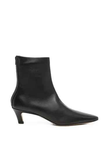 TOTEME Leather Heel Ankle Boots - TOTEME - Modalova