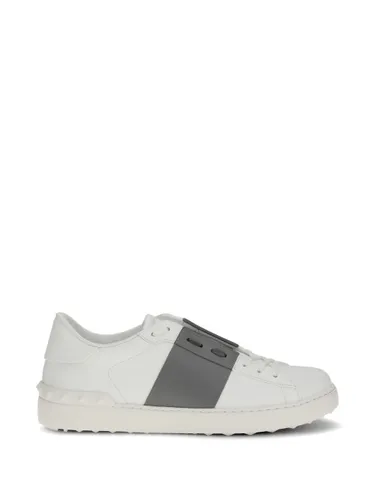 Open Leather Sneakers - Valentino Garavani - Modalova