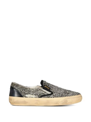 Golden Goose Vce Leather Slip On - Golden Goose - Modalova