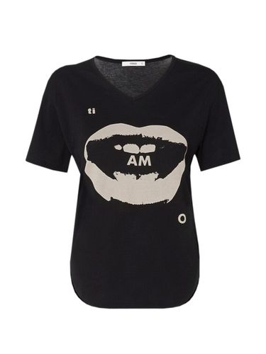Fendi Ti Amo Print Cotton T-Shirt - Fendi - Modalova