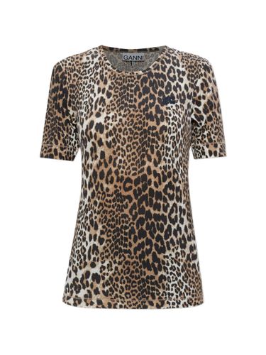 GANNI Organic Cotton T-Shirt - GANNI - Modalova