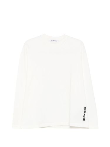 Jil Sander Logo Cotton T-Shirt - Jil Sander - Modalova
