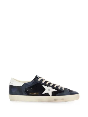 Super-Star Leather Sneakers - Golden Goose - Modalova