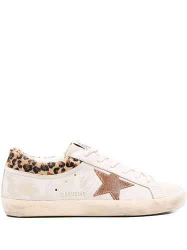 Super-Star Leather Sneakers - Golden Goose - Modalova
