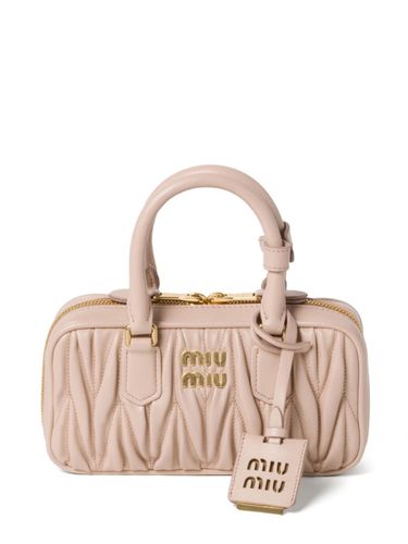 Arcadie Mini Leather Handbag - Miu Miu - Modalova