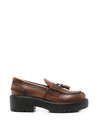 Miu Miu Leather Loafers - Miu Miu - Modalova