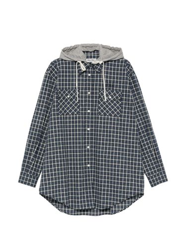 Miu Miu Checked Flannel Shirt - Miu Miu - Modalova