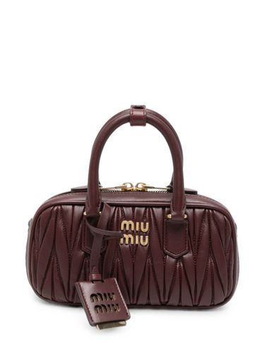 Arcadie Mini Leather Handbag - Miu Miu - Modalova