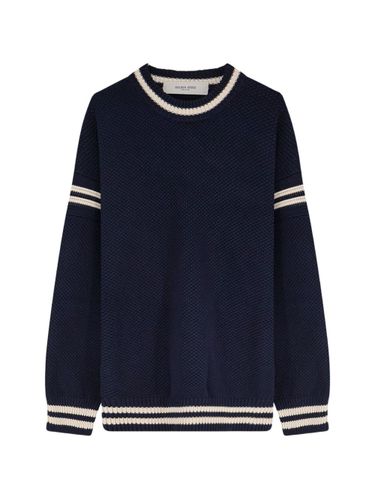 Cotton Crewneck Sweater - Golden Goose - Modalova