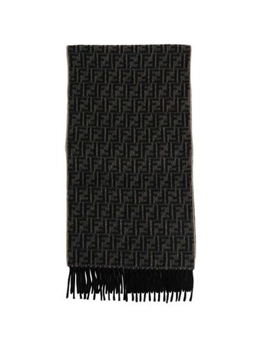 Fendi Ff Wool And Cashmere Scarf - Fendi - Modalova