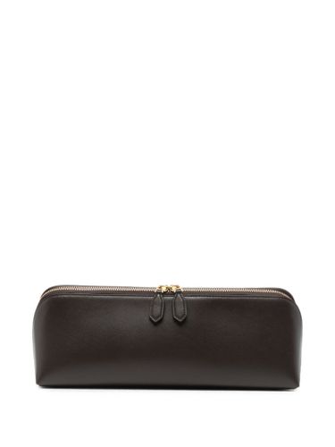 Alaïa Delta Leather Clutch - Alaïa - Modalova