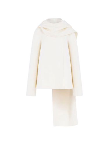 Alaïa Wool Scarfed Coat - Alaïa - Modalova