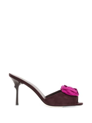 Epine Rose Leather Mules - Roger Vivier - Modalova