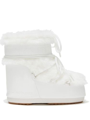 Moon Boot Icon Low Faux Fur Boots - Moon Boot - Modalova